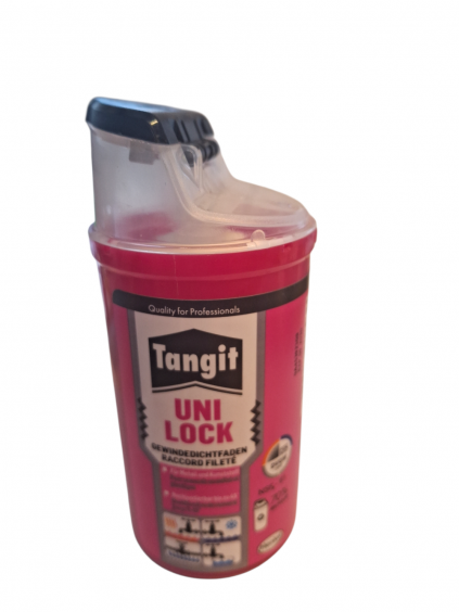 Tangit, Uni-Lock, Dichtfaden, Gewindedichtung, 160m, Gasleitung, Wasserinstallation, Gewindedichtfaden